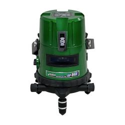 ЗЗ DENSAN レーザー墨出し器 USBケーブル 受光器 ケース 三脚付 ※乾電池液漏れあとあり LBP-6GR グリーン Cランク