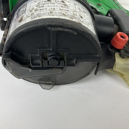 ЗЗ HITACHI 日立 65mm 高圧 エア釘打ち機 本体のみ NV65HR グリーン