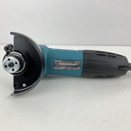 ЗЗ MAKITA マキタ 100V 100mm ディスクグラインダー 砥石 レンチ 外箱付 GA4031 ブルー