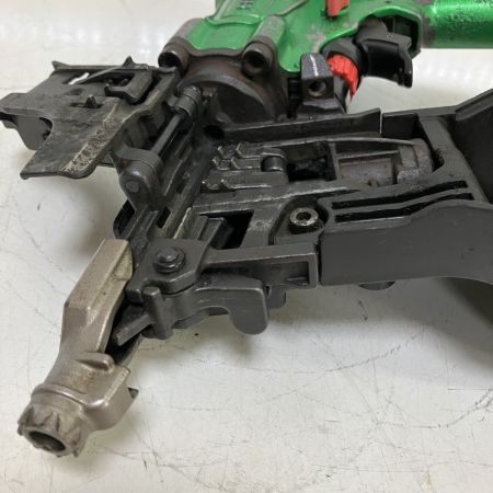 ЗЗ HITACHI 日立 65mm 高圧 エア釘打ち機 ケース付 NV65HR グリーン
