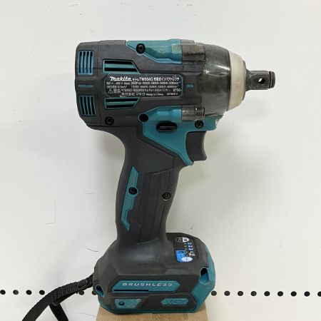 ЗЗ MAKITA マキタ 12.7ｍｍ 40V 充電式インパクトレンチ 本体のみ TW004G ブルー