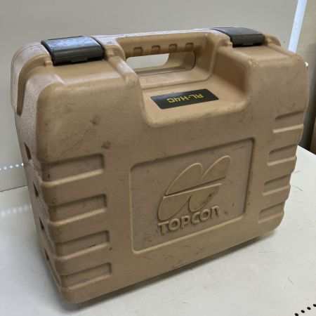 ЗЗ TOPCON 赤色レーザー ローティングレーザー 受光器 ケース付 ※校正歴不明 RL-H4C カーキ