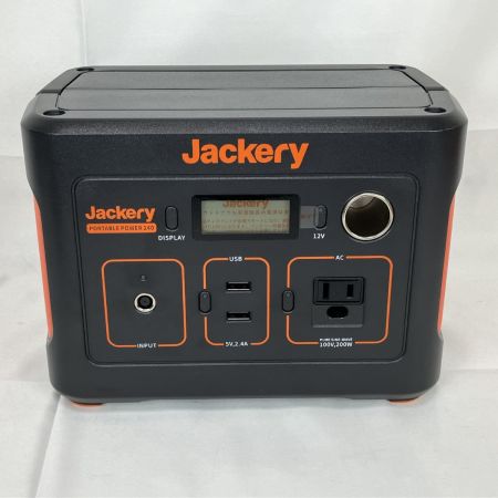  Jackery 240Wh ポータブル電源 ACアダプタ シガーソケット 取説 外箱付 PTB021 ブラック×オレンジ