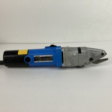  SANWA 100v 横葺カッタ 替刃 取説付 SLH-1600 ブルー