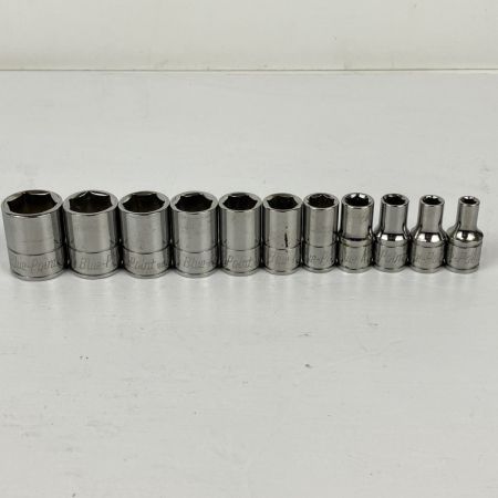 ЗЗ Blue Point 差込角1/4(6.35ｍｍ) メトリック 汎用サービスセット 27個セット BLPGSSM1427 シルバー