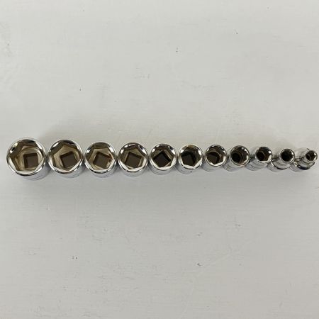 ЗЗ Blue Point 差込角1/4(6.35ｍｍ) メトリック 汎用サービスセット 27個セット BLPGSSM1427 シルバー