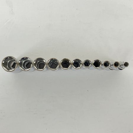 ЗЗ Blue Point 差込角1/4(6.35ｍｍ) メトリック 汎用サービスセット 27個セット BLPGSSM1427 シルバー