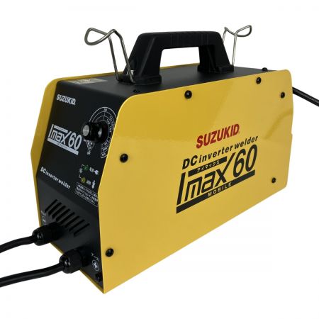 ЗЗ SUZUKID 100v 直流インバータ溶接機 SIM-60 イエロー