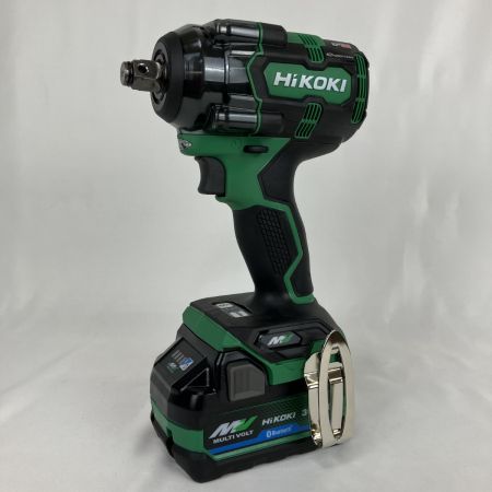 ЗЗ HiKOKI ハイコーキ 36v インパクトレンチ バッテリーx1 充電器 交換用フック ケース付 WR36DH グリーン
