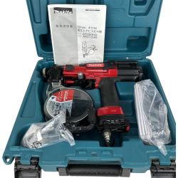 ЗЗ MAKITA マキタ 32mm 高圧 ねじ打ち機 取説 ケース付 AR320HR レッド Bランク