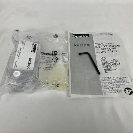 ЗЗ MAKITA マキタ 32mm 高圧 ねじ打ち機 取説 ケース付 AR320HR レッド