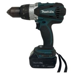 ЗЗ MAKITA マキタ 18V 充電式ドライバドリル バッテリー×1付 DF458D ブルー Cランク