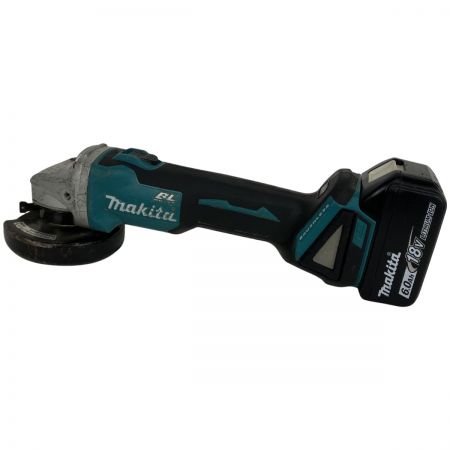  MAKITA マキタ 18V 100mm 充電式ディスクグラインダー バッテリー×1 取説付 GA404DN ブルー