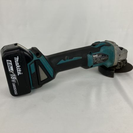  MAKITA マキタ 18V 100mm 充電式ディスクグラインダー バッテリー×1 取説付 GA404DN ブルー