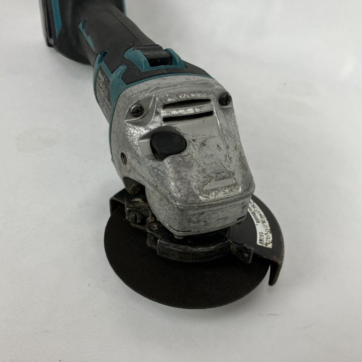 ЗЗ MAKITA マキタ 18V 100mm 充電式ディスクグラインダー バッテリー×1 取説付 GA404DN  ブルー｜中古｜なんでもリサイクルビッグバン