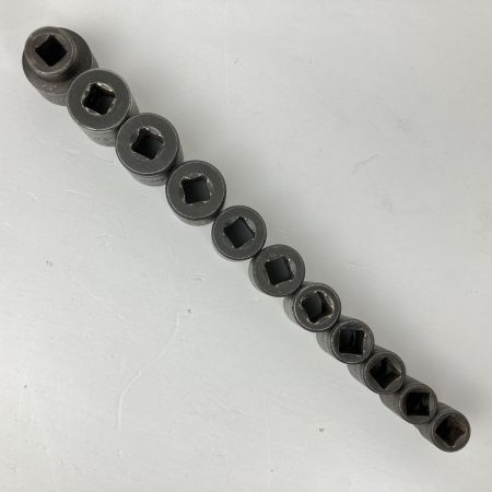 ЗЗ MAC TOOLS マック メトリック 3/8inc ソケットセット 22-10mm 11個+ホルダー XT25Y ブラック×レッド