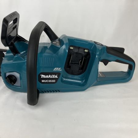 ЗЗ MAKITA マキタ 350mm 18V+18V 充電式チェーンソー 本体のみ MUC353D ブルー