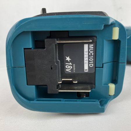 ЗЗ MAKITA マキタ 18V 100mm 充電式ハンディーソー ホルダー 取説付 MUC101D ブルー