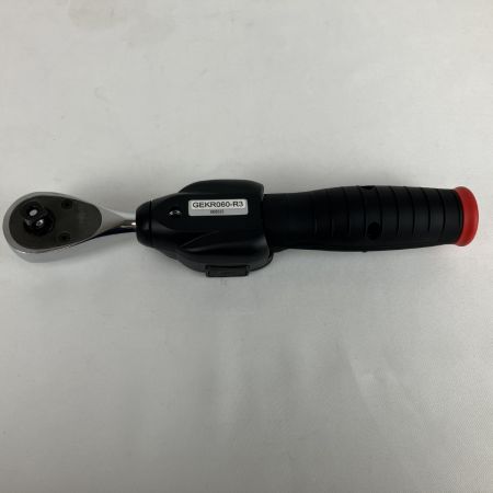 ЗЗ KTC ケーティーシー 差込角9.5ｍｍ 12-60N.m デジタルトルクラチェット USBケーブル ケース付 GEKR060-R3 ブラック