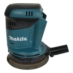 ЗЗ MAKITA マキタ 125mm 18V 充電式ランダムオービットサンダ ダストバッグ 取説 外箱付 BO180D ブルー Cランク