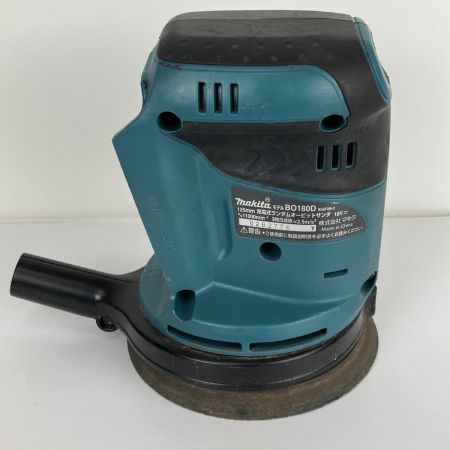 MAKITA マキタ 125mm 18V 充電式ランダムオービットサンダ ダストバッグ 取説 外箱付 BO180D  ブルー｜中古｜なんでもリサイクルビッグバン