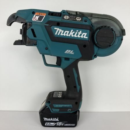 ЗЗ MAKITA マキタ 14.4/18V 充電式鉄筋結束機 充電器 バッテリー×2 ケース付 TR180D ブルー