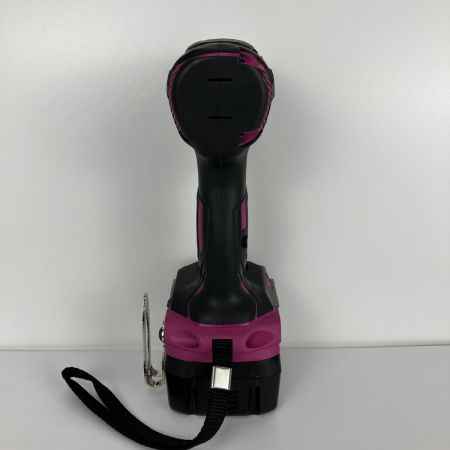 ЗЗ HITACHI 日立 14.4V 充電式インパクトドライバ 充電器 バッテリー×2 ケース付 WH14DDL ブラック×ピンク