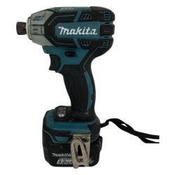 ЗЗ MAKITA マキタ 14.4V 充電式インパクトドライバ バッテリー×1付 TS131D ブルー Bランク