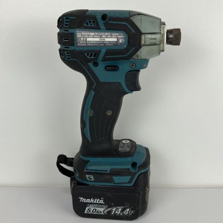 ЗЗ MAKITA マキタ 14.4V 充電式インパクトドライバ バッテリー×1付 TS131D ブルー