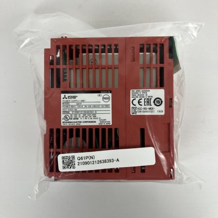 ЗЗ MITSUBISHI ミツビシ シーケンサ 電源ユニット Q61P レッド