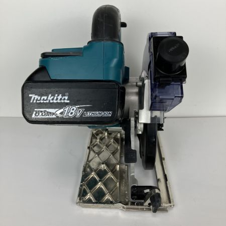 ЗЗ MAKITA マキタ 18V 125ｍｍ 充電式防塵丸のこ 充電器 バッテリー×2 ケース付 KS511D ブルー