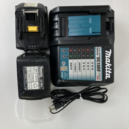 ЗЗ MAKITA マキタ 18V 125ｍｍ 充電式防塵丸のこ 充電器 バッテリー×2 ケース付 KS511D ブルー