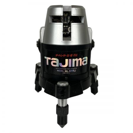 ЗЗ TAJIMA タジマ 単三電池4本 赤色レーザー レーザー墨出し器 受光器 ACアダプタ ケース付 AL-KYRJ グレー×ブラック