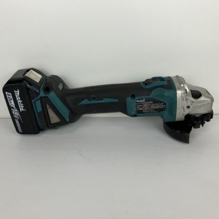 ЗЗ MAKITA マキタ 18V 100mm 充電式ディスクグラインダー バッテリー×1付 GA404DN ブルー