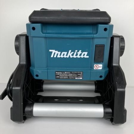 ЗЗ MAKITA マキタ 14.4/18/100V 充電式ワークライト ACアダプタ付 ML811 ブルー