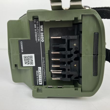 ЗЗ HiKOKI ハイコーキ 36V 充電式インパクトドライバ 充電器 バッテリー×2 ケース付 WH36DD フォレストグリーン