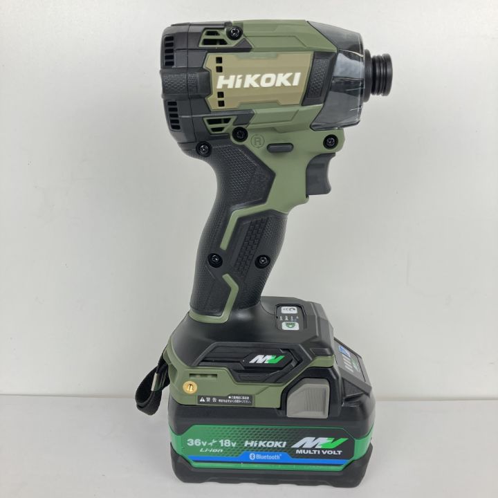 HiKOKI WH36DC 充電式インパクトドライバー バッテリー2個付き【市川行徳店】【店頭取引限定】【中古】管理番号：IT0LTERY2T1C HiKOKI WH36DC 充電式インパクトドライバー バッテリー2個付き【市川