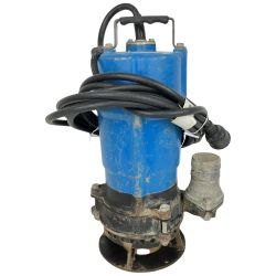 ЗЗ TSURUMI PUMP ツルミポンプ 50mm 100V 水中ポンプ 本体のみ HSD2.55S ブルー Cランク