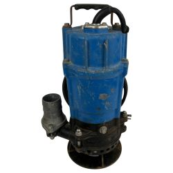 ЗЗ TSURUMI PUMP ツルミポンプ 口径50mm 100v 水中ポンプ HSD2.55S ブルー Cランク