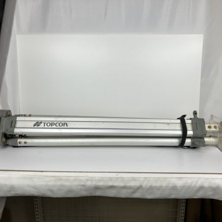 ЗЗ TOPCON 赤色レーザー ローティングレーザー 受光器 三脚 単一電池x4 ケース付 RL-H4C イエロー