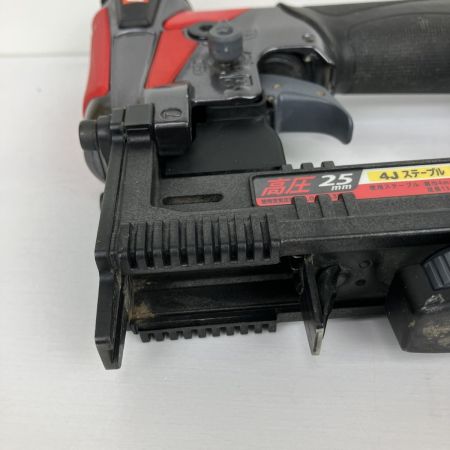 ЗЗ MAX マックス 25mm 高圧 エアタッカ 取説 外箱付 HA-25/4J ブラック×レッド