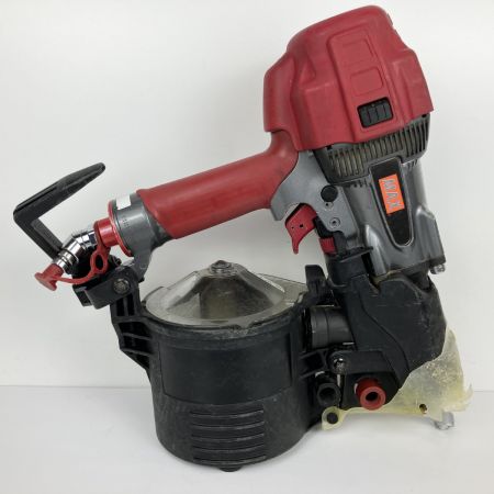 ЗЗ MAX マックス 90mm 高圧 エア釘打ち機 取説 ケース付 HN-90N3 レッド