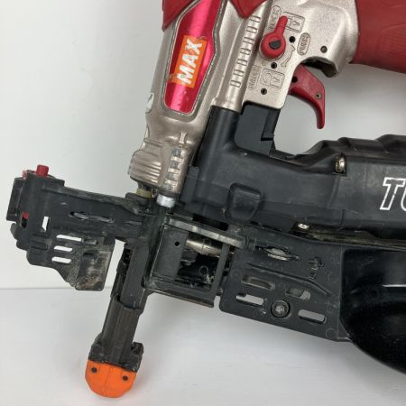 MAX マックス 41mm 高圧 ねじ打ち機 取説 ケース付 HV-R41G2 レッド×ブラック
