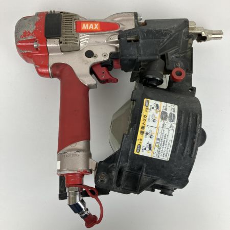 ЗЗ MAX マックス 65mm 高圧 エア釘打ち機 ケース付 HN-65N1 レッド