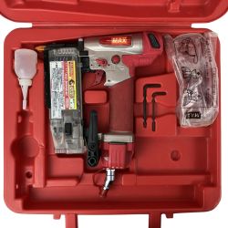 ЗЗ MAX マックス 50mm 高圧 ピンネイラ ケース付 ※新品ピストンに交換済み HA-50P2(D) レッド Cランク