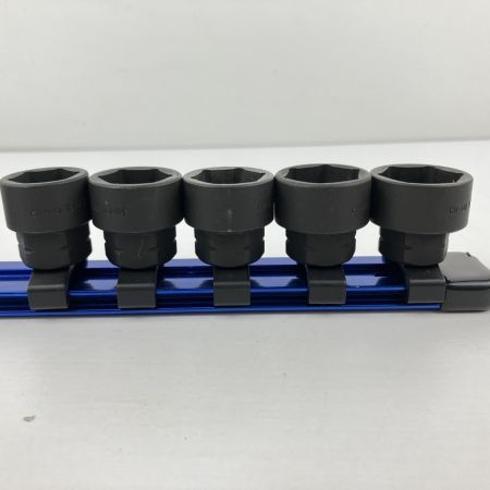 ЗЗ Blue Point 3/8スタッビーインパクトソケットセット 11個+ホルダー付 10ｍｍ欠品 212BLPRFMIM ブラック×ブルー