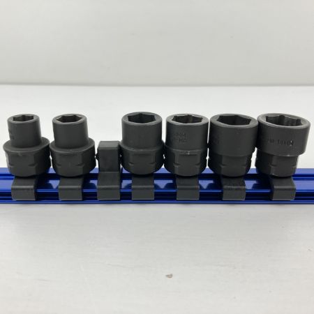 ЗЗ Blue Point 3/8スタッビーインパクトソケットセット 11個+ホルダー付 10ｍｍ欠品 212BLPRFMIM ブラック×ブルー