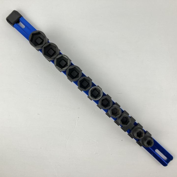ЗЗ Blue Point 3/8スタッビーインパクトソケットセット 11個+ホルダー