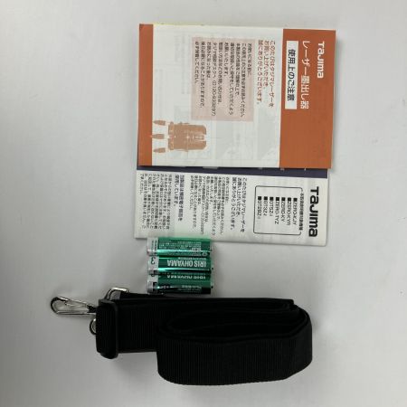 ЗЗ TAJIMA タジマ 赤色レーザー レーザー墨出し器 単三電池x3 ケース付 ZERO-KYR レッド