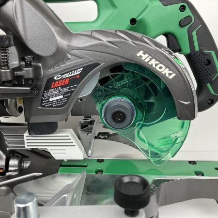 ЗЗ HiKOKI ハイコーキ 165mm 36V 充電式スライド丸のこ 黒鯱付 ＊充電器、バッテリーなし C3606DRA グリーン